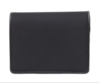 Prada Logo Triangle Nylon Bifold Wallet — view 2