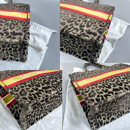 Unused Christian Dior Book Tote Large Tote Bag Velour