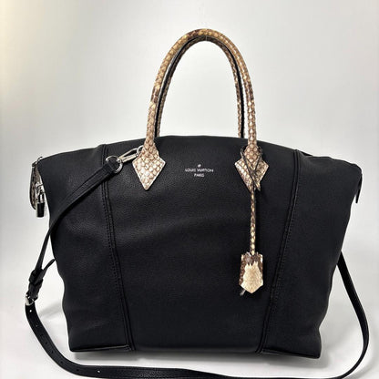 Louis Vuitton Taurillon Lockit MM Handbag