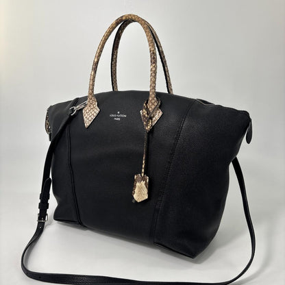 Louis Vuitton Taurillon Lockit MM Handbag — view 2
