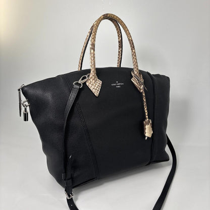 Louis Vuitton Taurillon Lockit MM Handbag — view 3