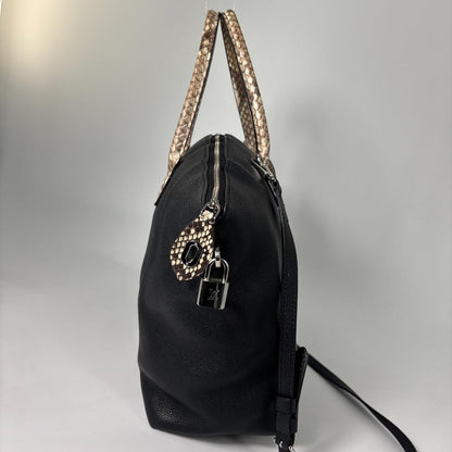 Louis Vuitton Taurillon Lockit MM Handbag — view 4