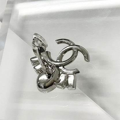 Chanel Cocomark Earrings Bijou Silver