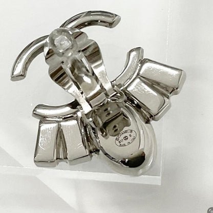 Chanel Cocomark Earrings Bijou Silver