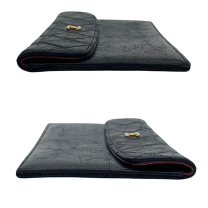Chanel Quilted Lambskin Wallet Pouch CC Logo — view 4