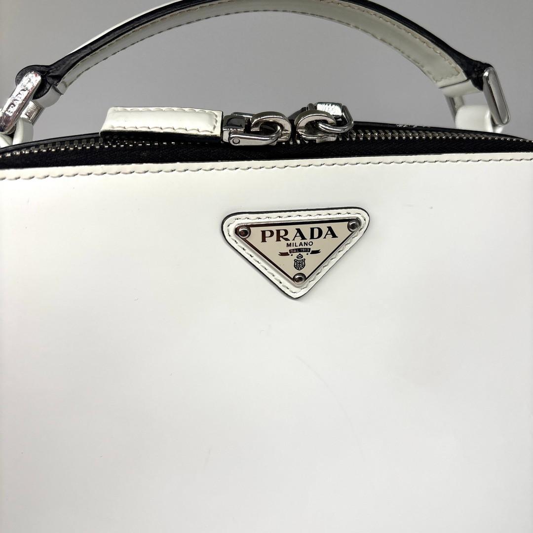 Prada Super Leather Brick 2-Way Shoulder Bag — view 7