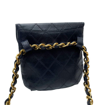 Chanel Bicolor Quilted Lambskin Waist Belt Bag — view 2
