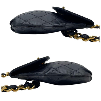 Chanel Bicolor Quilted Lambskin Waist Belt Bag — view 4
