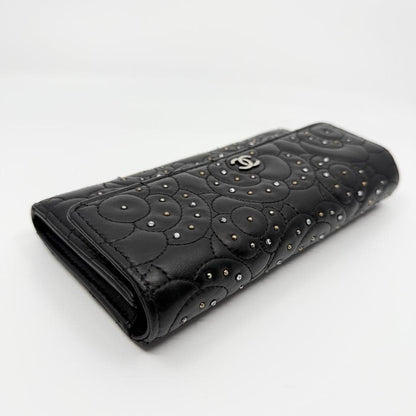 Chanel Wallet Camellia Rhinestone Flap — view 6
