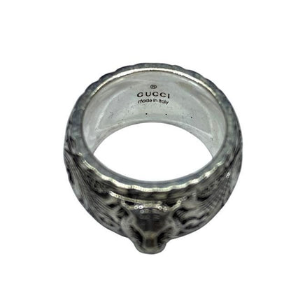 Gucci Cat Head Ring Jewelry Animal Sv925 Silver #8