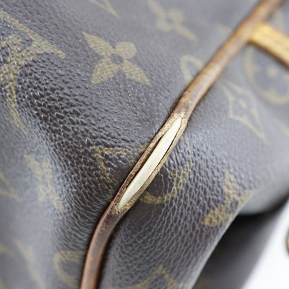 Louis Vuitton Montorgueil PM M95565 Monogram Canvas Brown Ca1008 Ladies