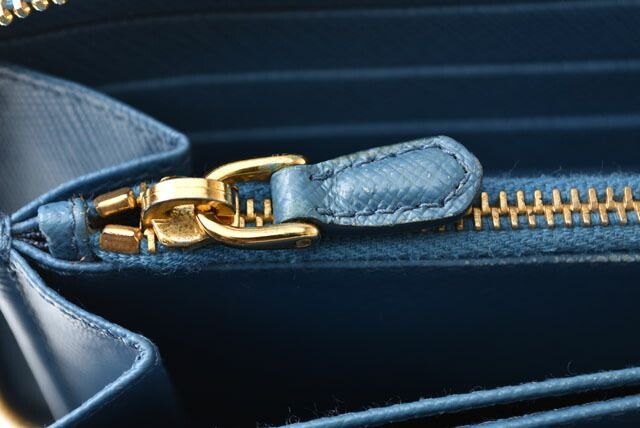 Prada Wallet Prada Long Wallet 1ml506 Saffiano Fiocco Shape Pressed Leather