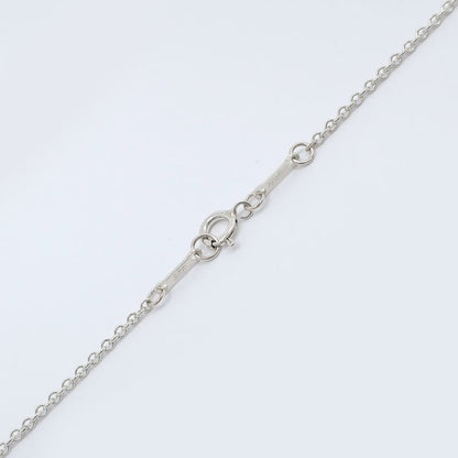 Tiffany & Co Open Heart Elsa Peretti 925 Silver Ladies 9.9g Necklace
