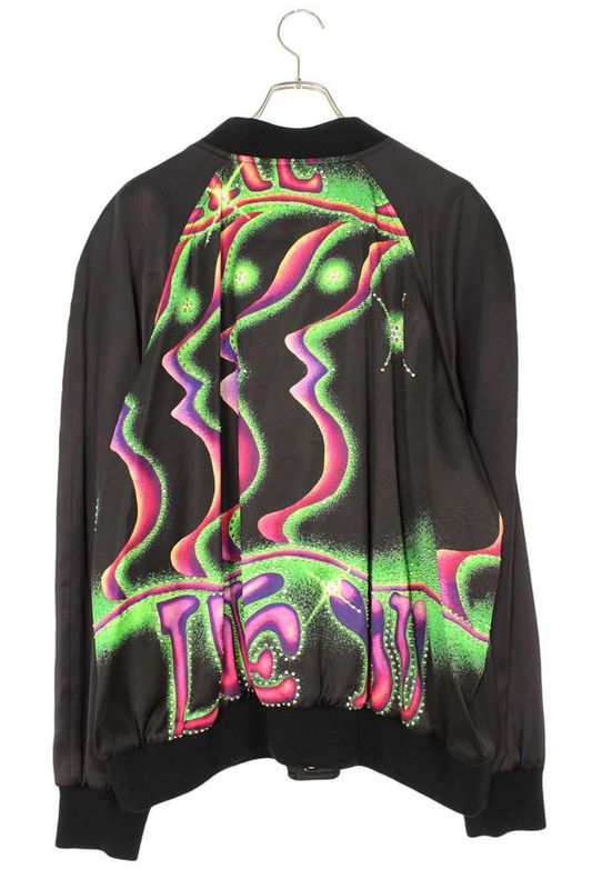 Celine 2v30h354q Satin Artist Teddy Blouson Men's 54