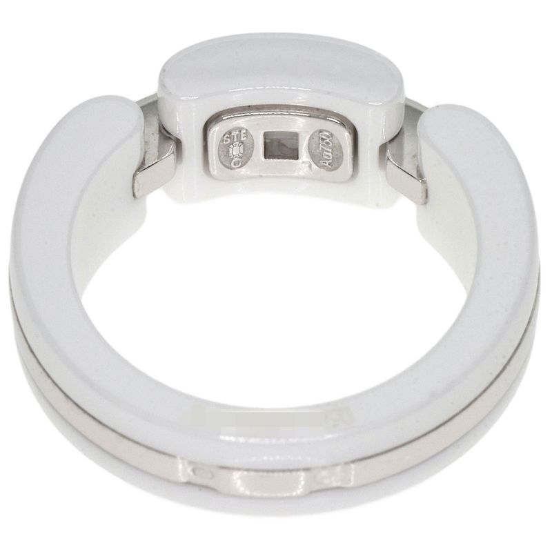 Chanel Ultra Collection Medium Ring - Ring 18K White Gold Ceramic Ladies