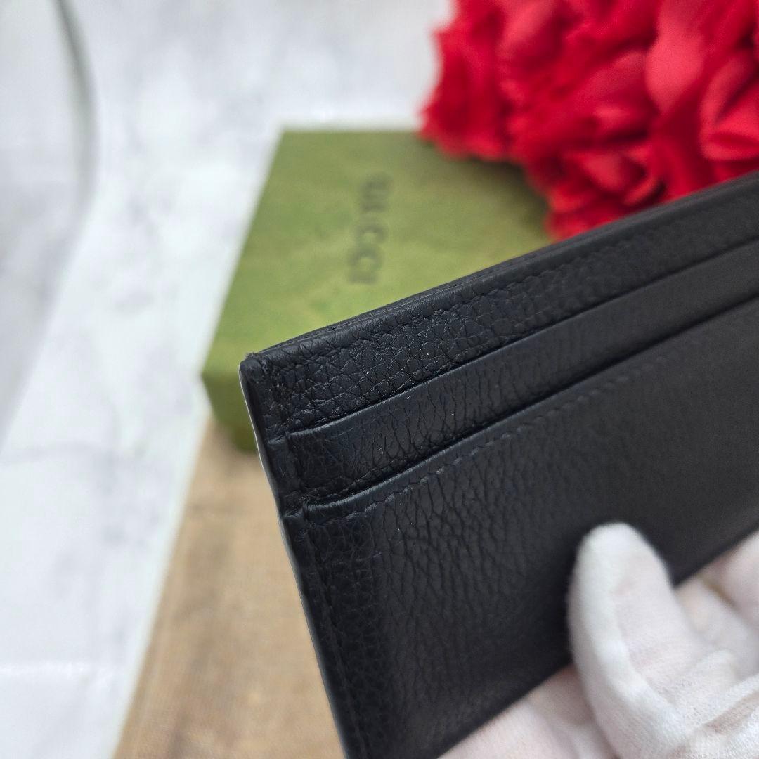 Gucci Logo Card Case Black — view 6