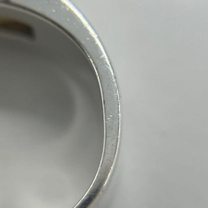 Hermes Bucket Ring Size 53 SV YG Combination