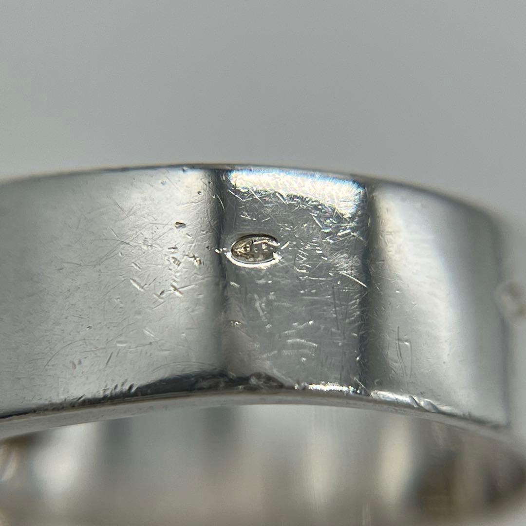 Hermes Bucket Ring Size 53 SV YG Combination