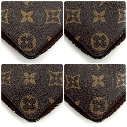 Louis Vuitton Monogram Portefeuille Clemence Rose Ballerine Wallet — view 9