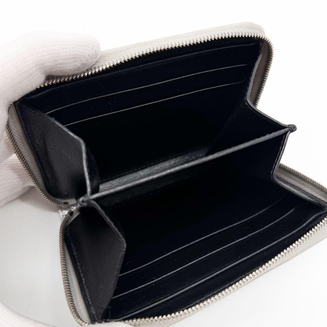Celine Coin Purse Silver Round Compact Mini — view 6