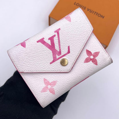 Louis Vuitton Monogram by the Pool Victorine Trifold Wallet White