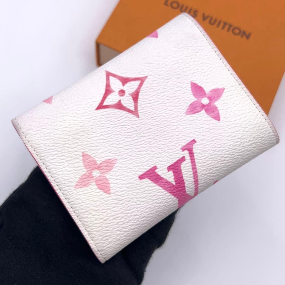 Louis Vuitton Monogram by the Pool Victorine Trifold Wallet White — view 2