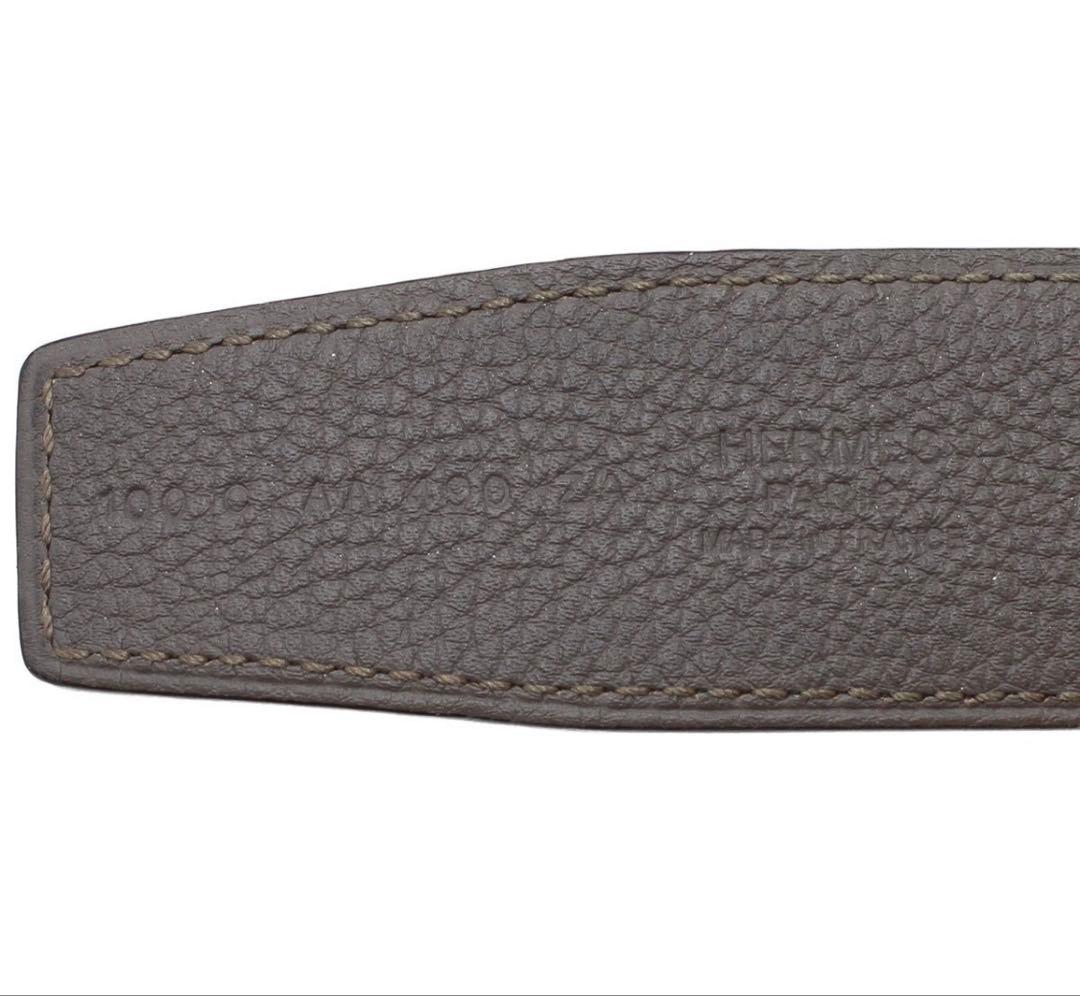 Hermes Constance Reversible Leather Belt — view 8
