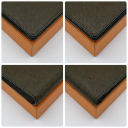 Louis Vuitton Taiga Stripe Portefeuille Brazza Wallet — view 8