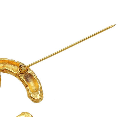 Chanel CC Logo Fringe Brooch — view 5