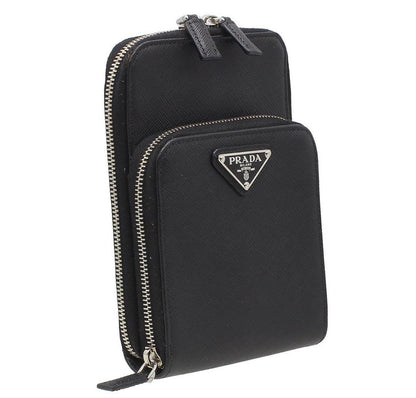 Prada Saffiano Smartphone Shoulder Phone Pouch Pochette — view 3