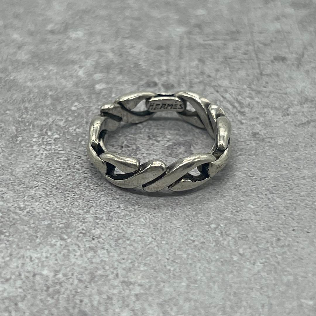 Hermes Chain Motif Ring