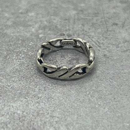 Hermes Chain Motif Ring