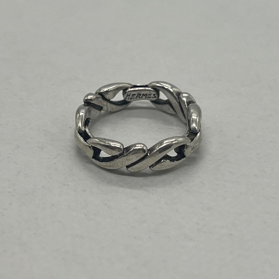 Hermes Chain Motif Ring — view 2