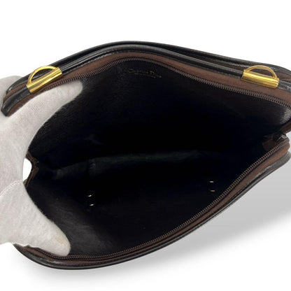 Old Dior 2-Way One Shoulder Bag Clutch Bag Trotter