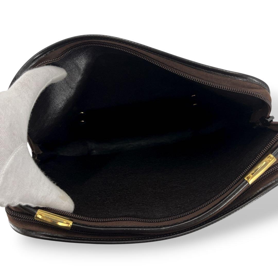 Old Dior 2-Way One Shoulder Bag Clutch Bag Trotter