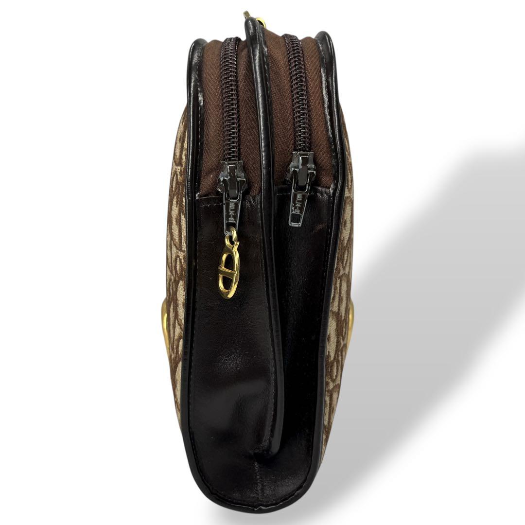 Old Dior 2-Way One Shoulder Bag Clutch Bag Trotter