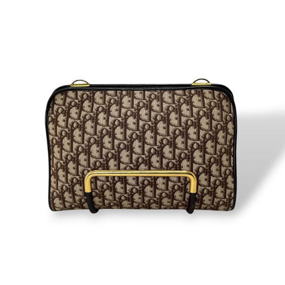 Old Dior 2-Way One Shoulder Bag Clutch Bag Trotter