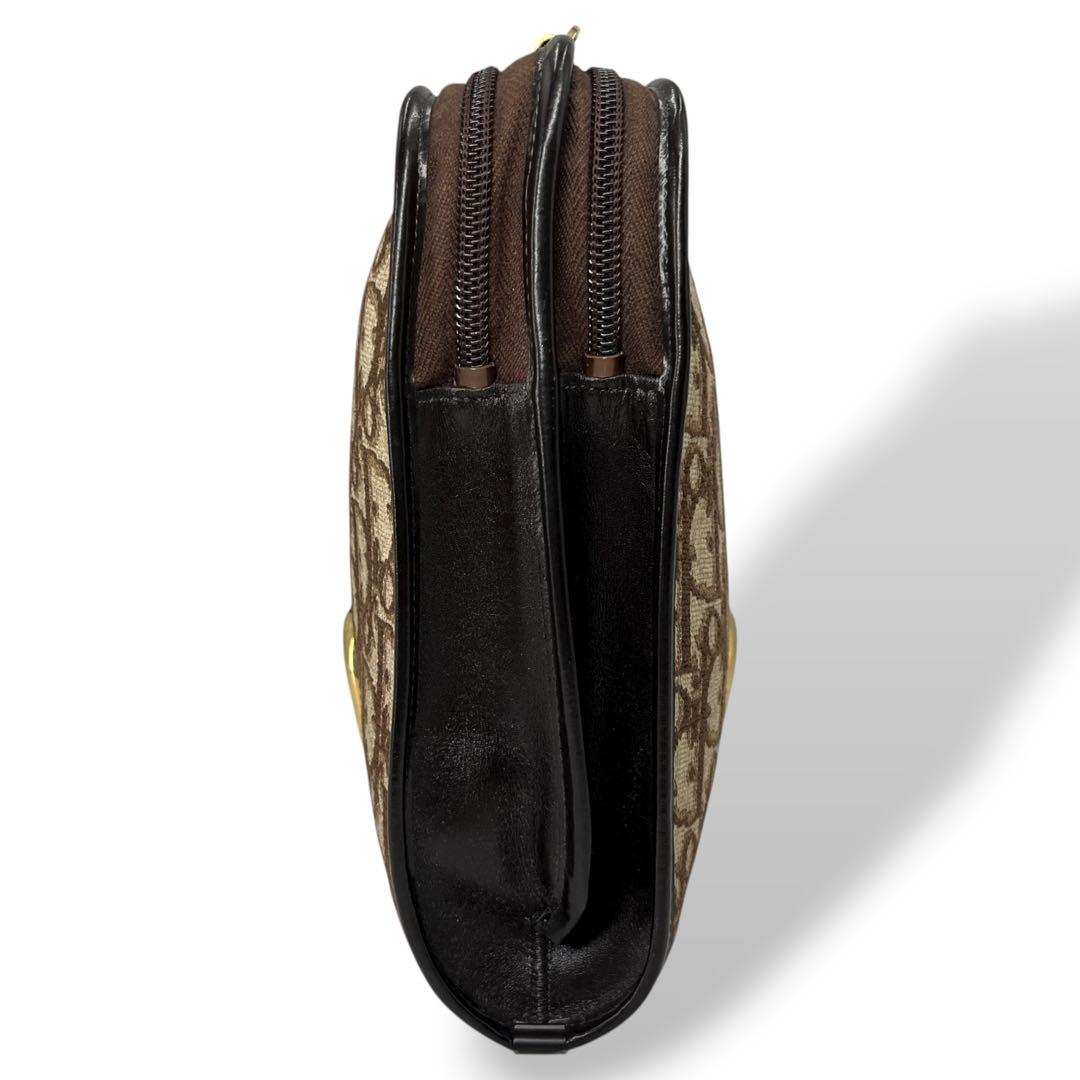 Old Dior 2-Way One Shoulder Bag Clutch Bag Trotter