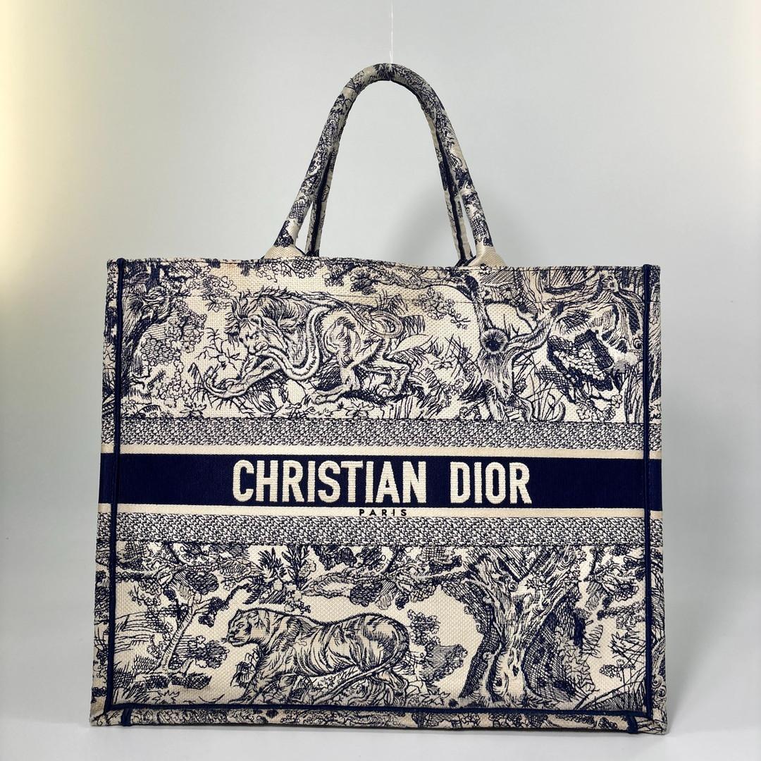 Dior Toile de Jouy Book Tote Large