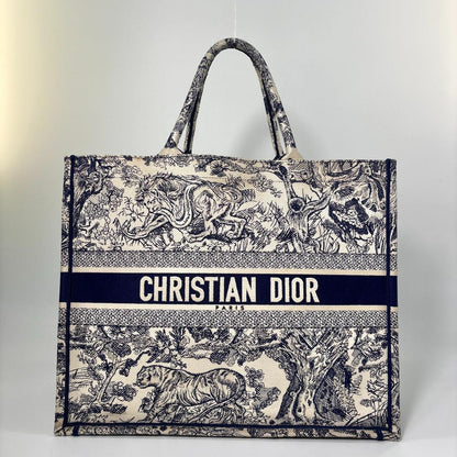 Dior Toile de Jouy Book Tote Large