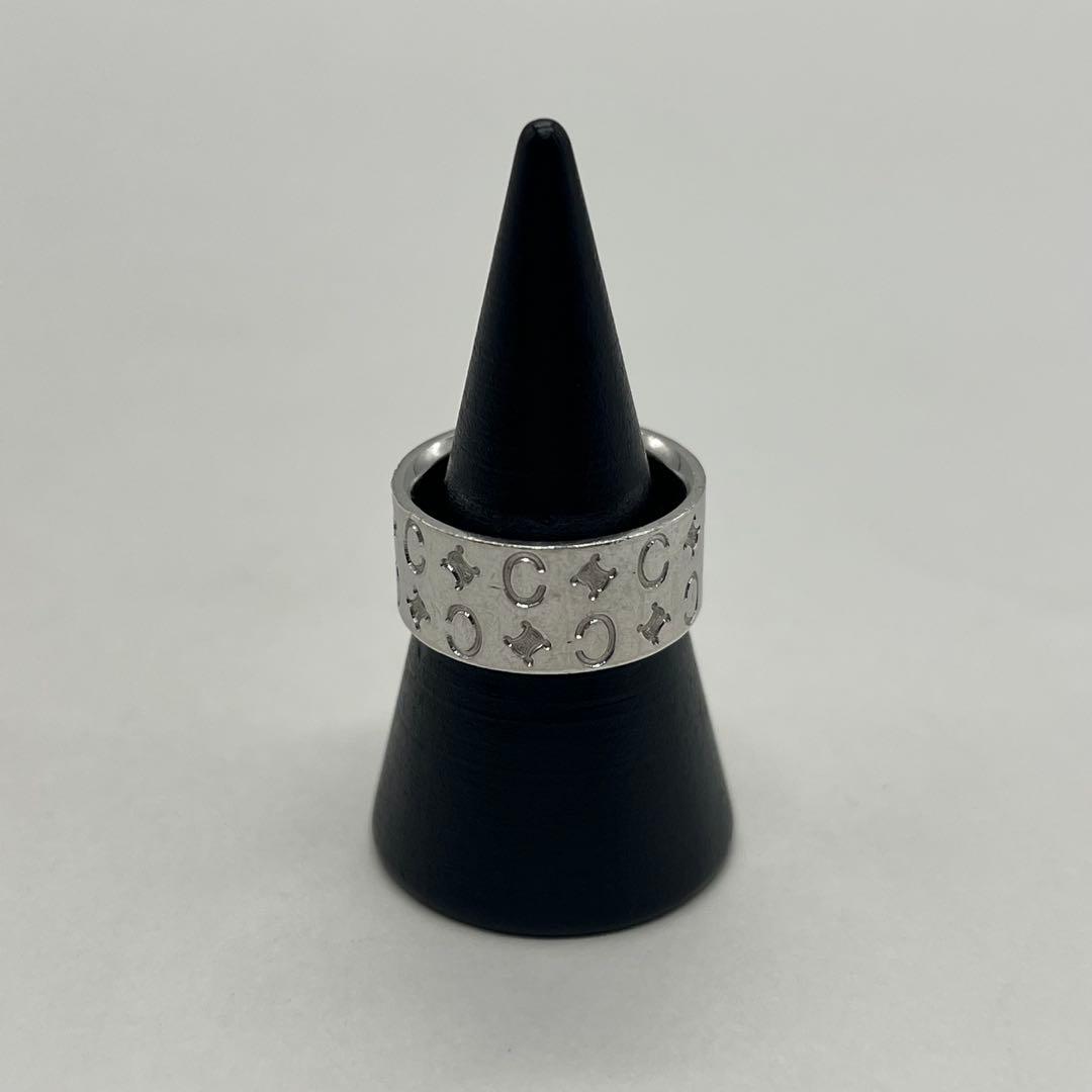 Celine Macadam Ring No 12 SV Vintage