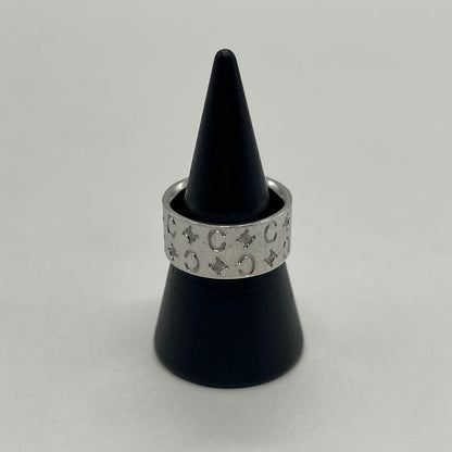 Celine Macadam Ring No 12 SV Vintage