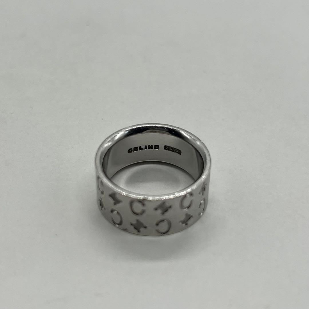 Celine Macadam Ring No 12 SV Vintage