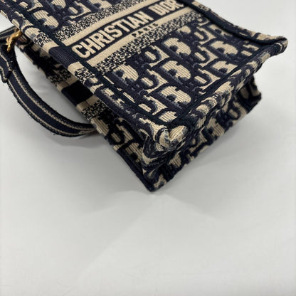 Dior Oblique Book Tote Mini Vertical Shoulder Bag — view 7