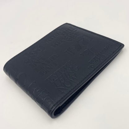 Saint Laurent By Anthony Vaccarello YSL Embossed Folded Wallet
