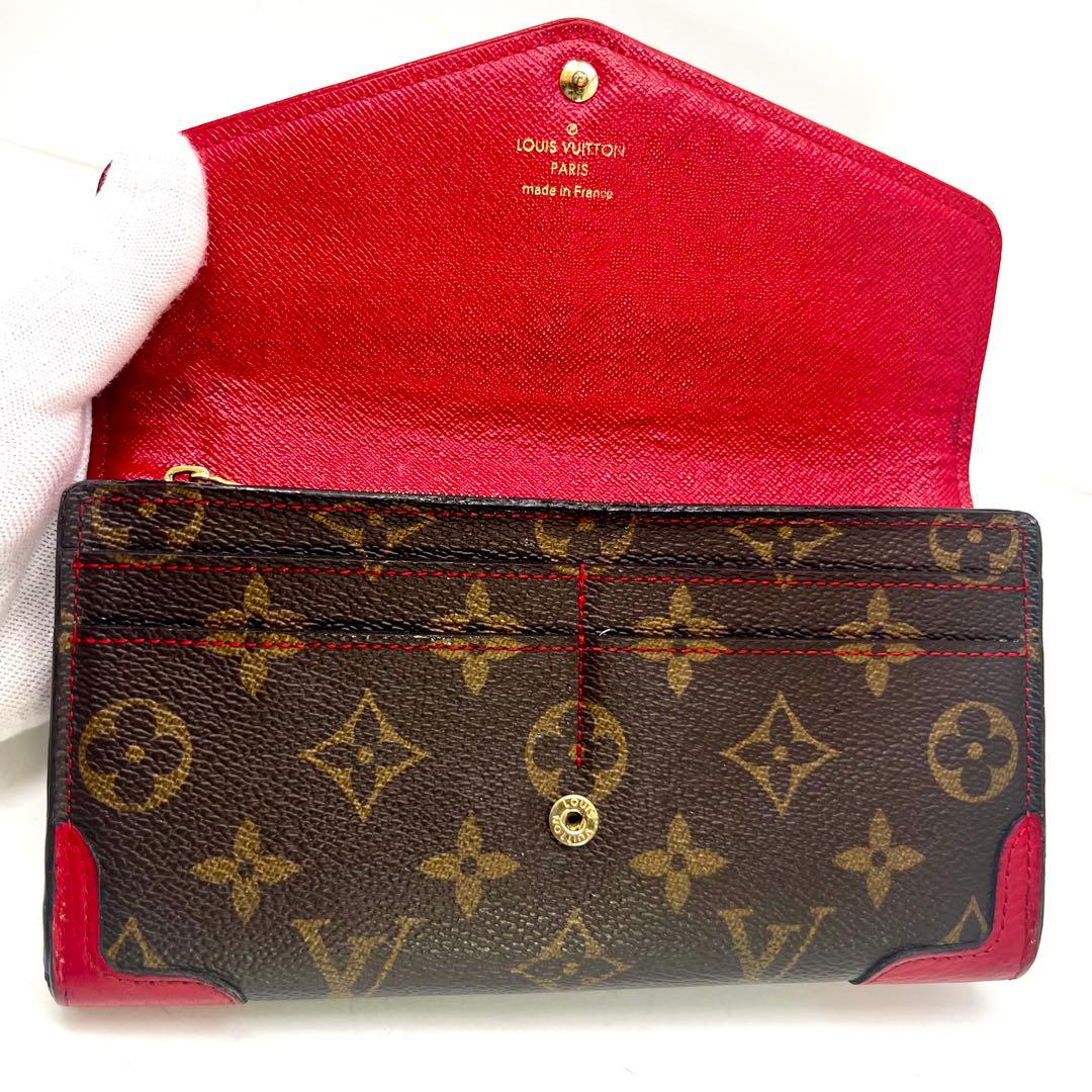 Louis Vuitton Monogram Retiro Portefeuille Sarah Wallet — view 2