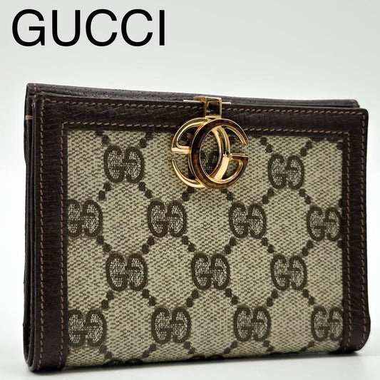 Gucci Vintage Compact Wallet GG Supreme