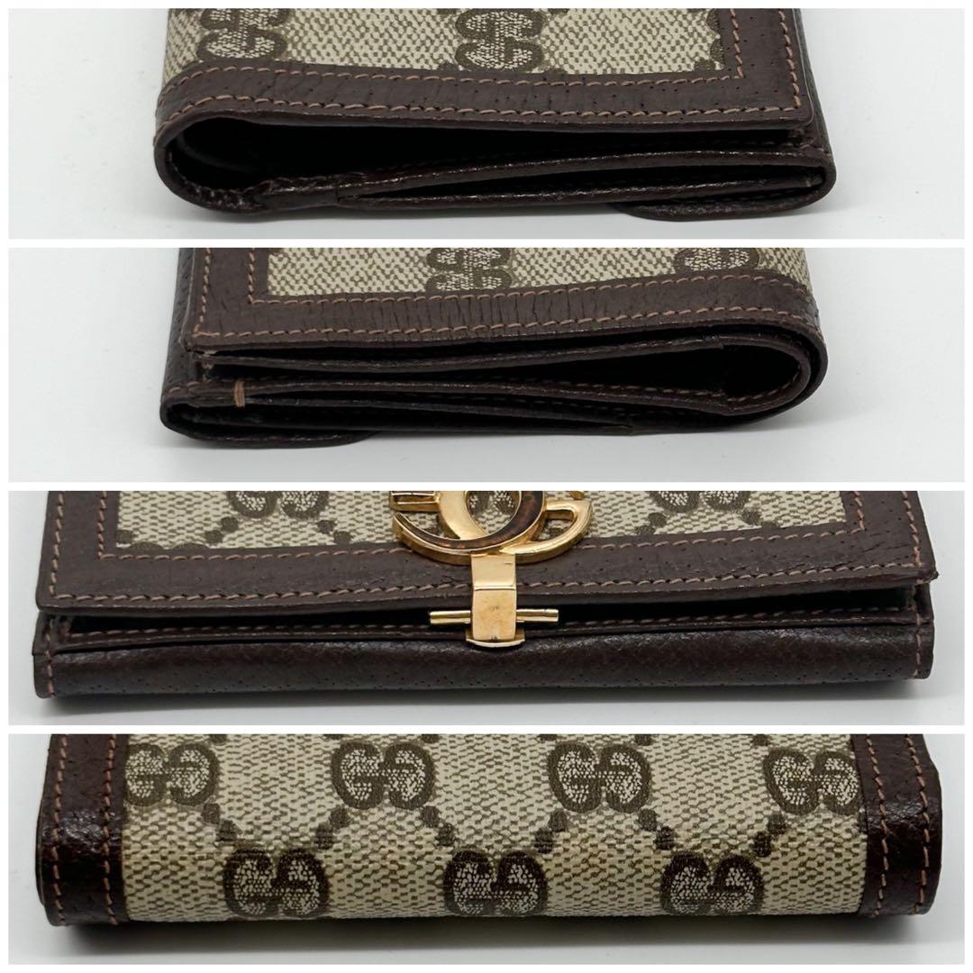 Gucci Vintage Compact Wallet GG Supreme — view 6