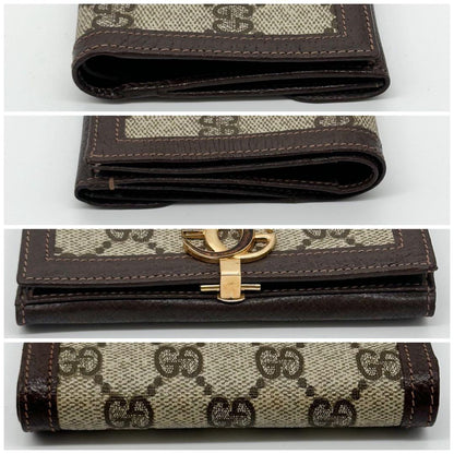 Gucci Vintage Compact Wallet GG Supreme — view 6