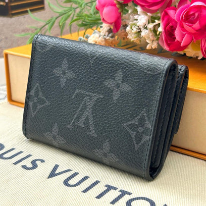 Louis Vuitton Monogram Eclipse Discovery Compact Wallet — view 2